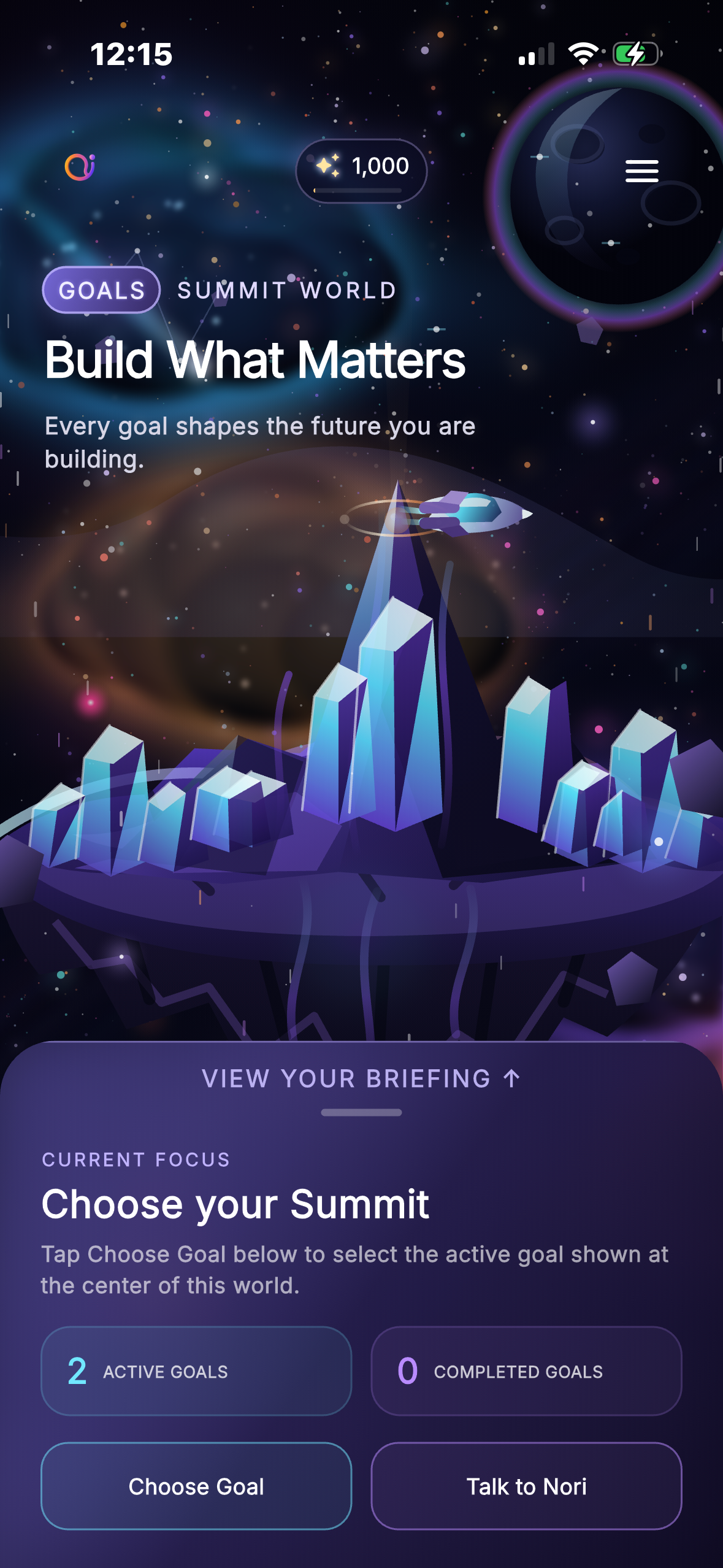 Nori: AI Companion actual product screenshot 2