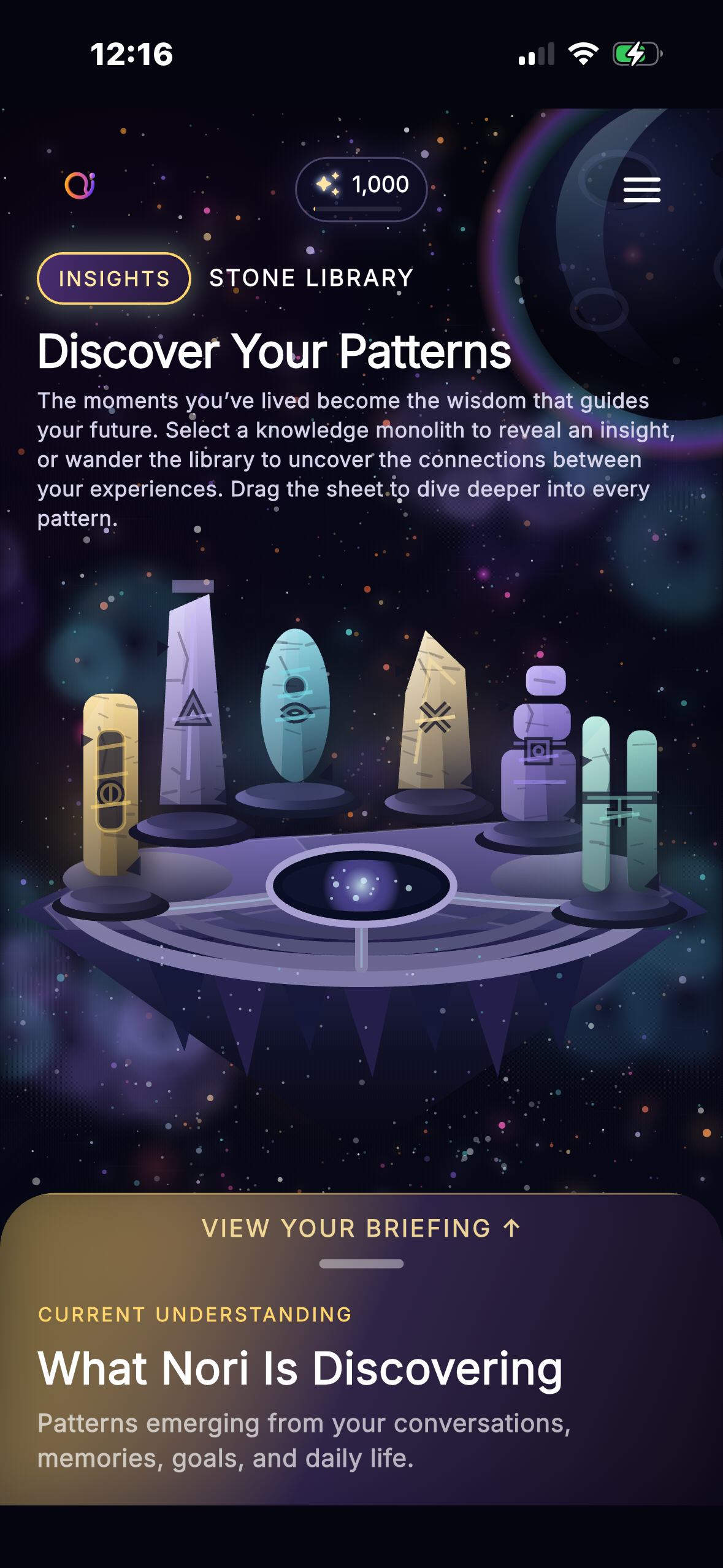Nori: AI Companion actual product screenshot 3